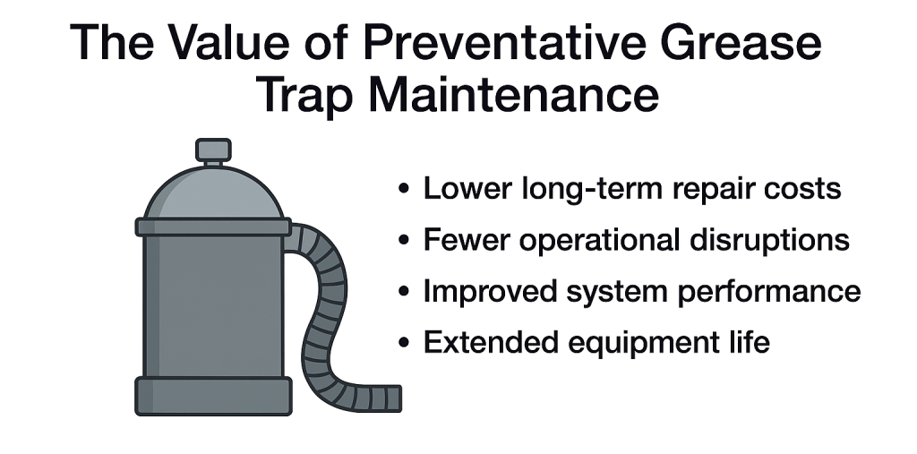 commercial grease trap pumping services
